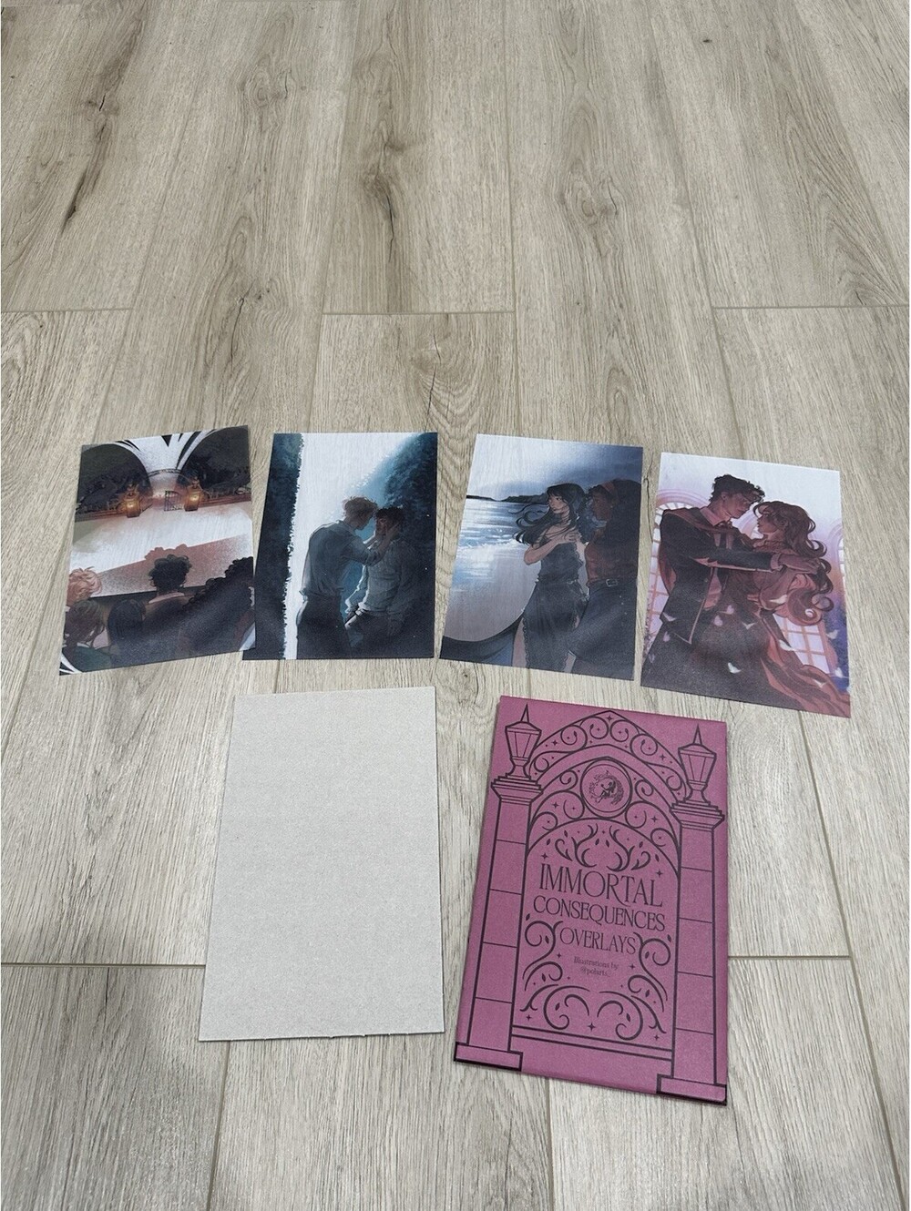 FAIRYLOOT: Overlays ~ IMMORTAL CONSEQUENCES - I. V. Marie New in Envelope